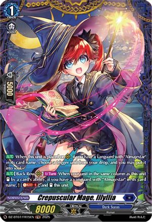 Crepuscular Mage, Illyllia (FR) (DZ-BT07/FR15EN) - DZ-BT07: Moon Fangs & Cerulean Blaze
