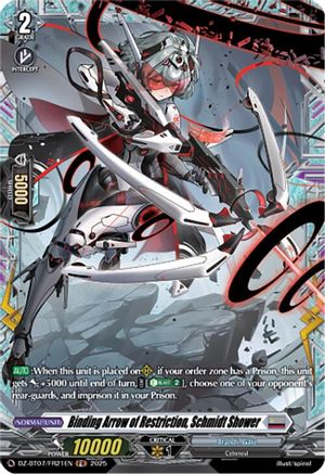 Binding Arrow of Restriction, Schmidt Shower (FR) (DZ-BT07/FR21EN) - DZ-BT07: Moon Fangs & Cerulean Blaze