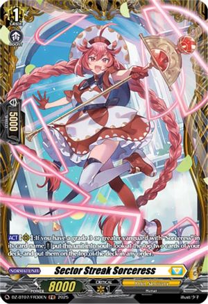 Sector Streak Sorceress (FR) (DZ-BT07/FR30EN) - DZ-BT07: Moon Fangs & Cerulean Blaze