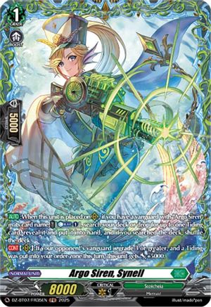 Argo Siren, Synell (FR) (DZ-BT07/FR35EN) - DZ-BT07: Moon Fangs & Cerulean Blaze