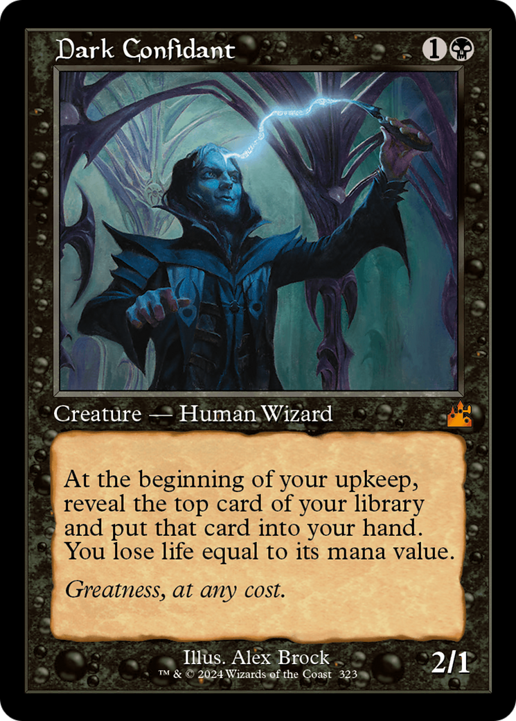 Dark Confidant (Retro Frame) [RVR - 323]