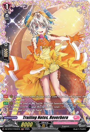 Trailing Notes, Reverbera (FR) [DZ-BT07 - DZ-BT07/FR44EN]