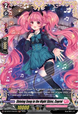 Shining Song in the Night Skies, Coprni (FR) (DZ-BT07/FR47EN) - DZ-BT07: Moon Fangs & Cerulean Blaze