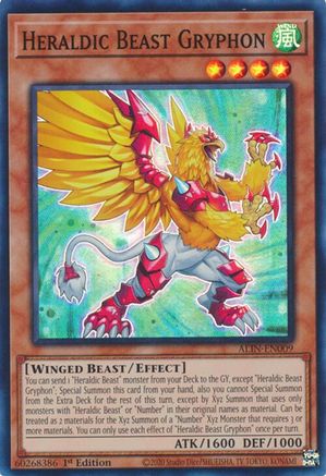Heraldic Beast Gryphon [ALIN - ALIN-EN009]