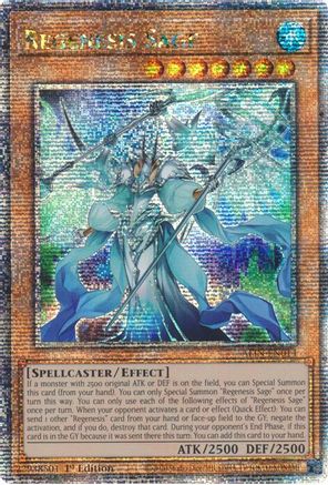 Regenesis Sage (Quarter Century Secret Rare) [ALIN - ALIN-EN014]