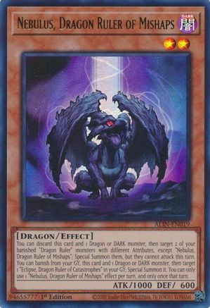 Nebulus, Dragon Ruler of Mishaps [ALIN - ALIN-EN019]