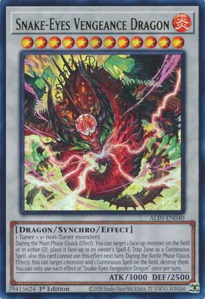 Snake-Eyes Vengeance Dragon [ALIN - ALIN-EN040]