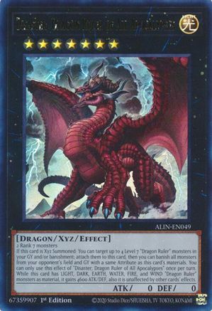 Disaster, Dragon Ruler of All Apocalypses [ALIN - ALIN-EN049]