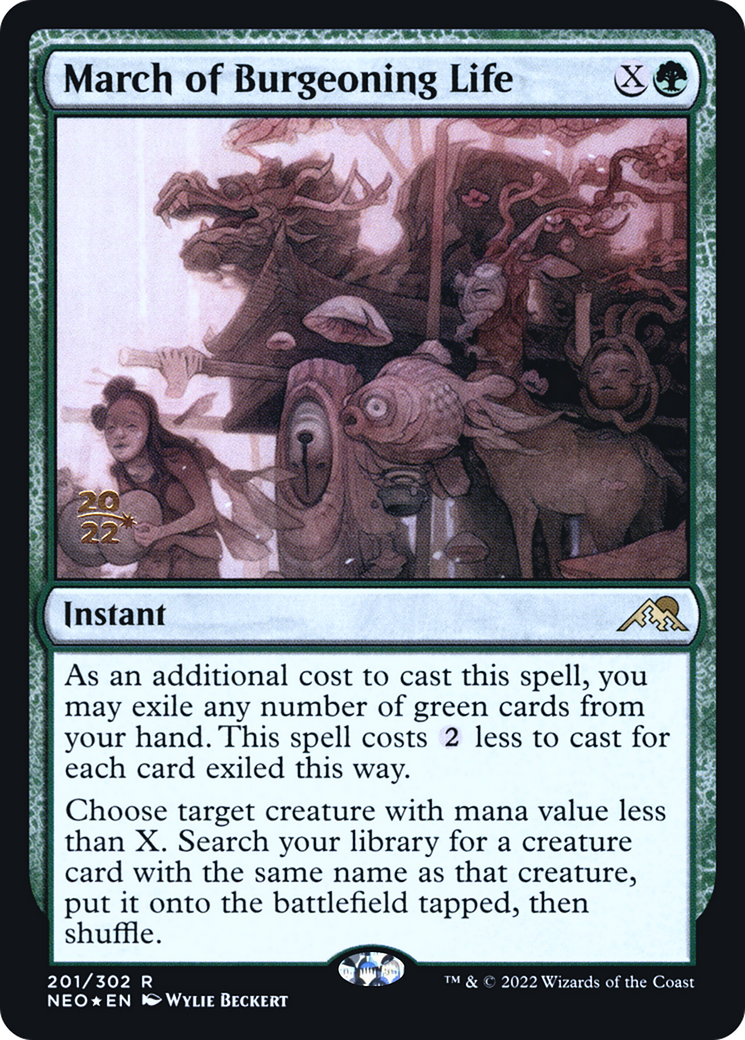 March of Burgeoning Life [PRE - 201]