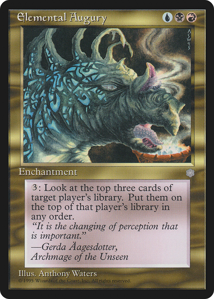 Elemental Augury [ICE - N/A]