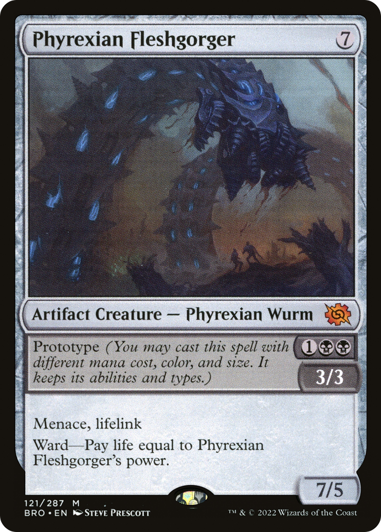 Phyrexian Fleshgorger [BRO - 121]
