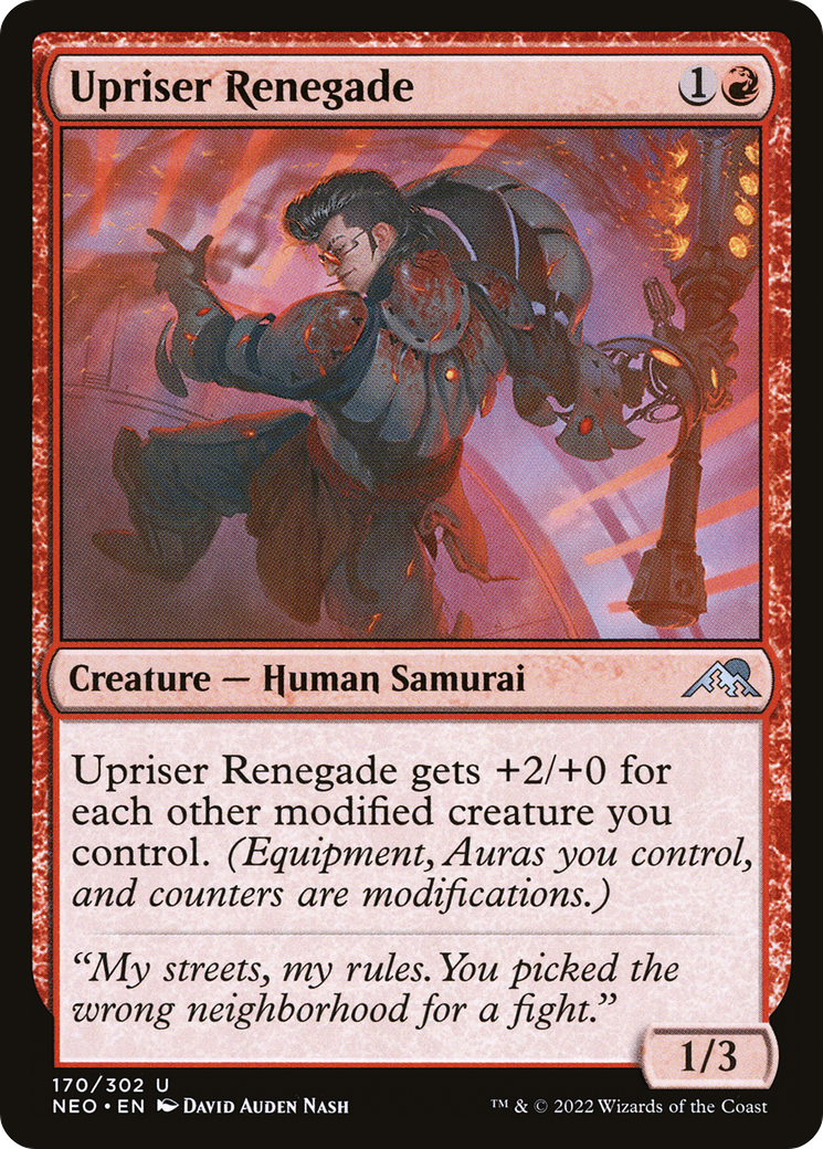 Upriser Renegade [NEO - 170]