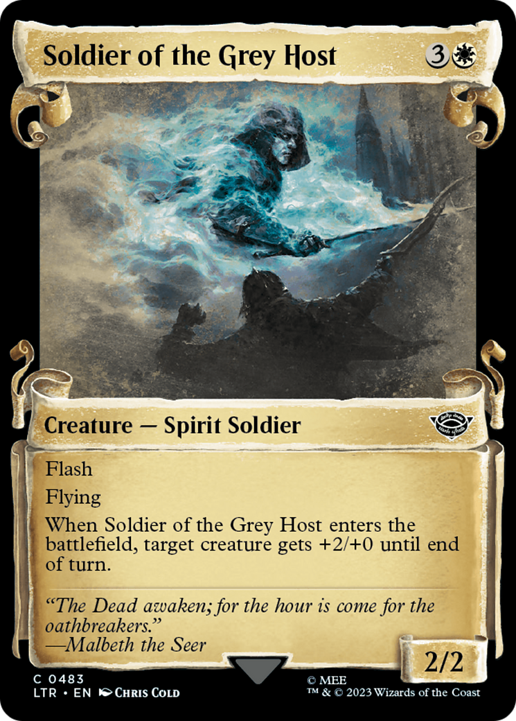 Soldier of the Grey Host (Showcase Scrolls) [LTR - 483]