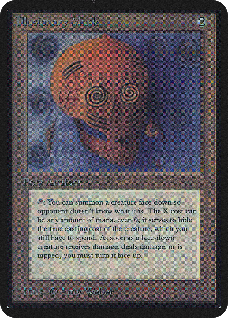 Illusionary Mask (LEA-) - Limited Edition Alpha