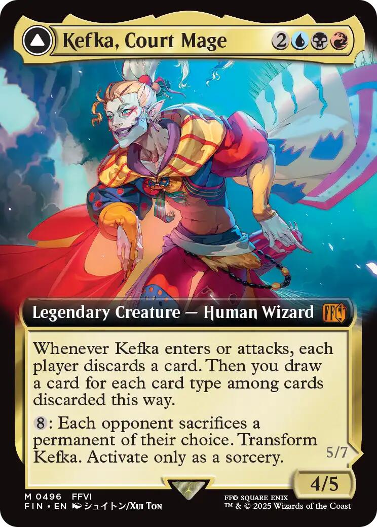 Kefka, Court Mage (Extended Art) [FIN - 496]