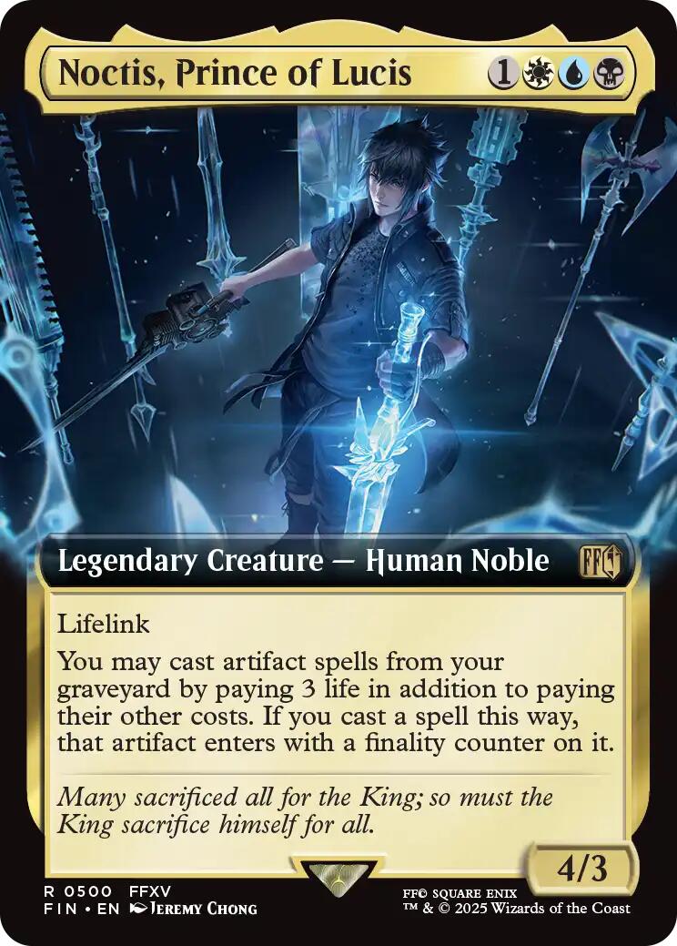 Noctis, Prince of Lucis (Extended Art) [FIN - 500]