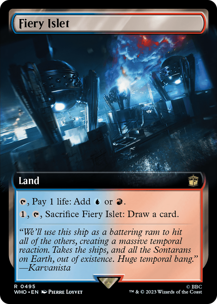 Fiery Islet (Extended Art) [WHO - 495]