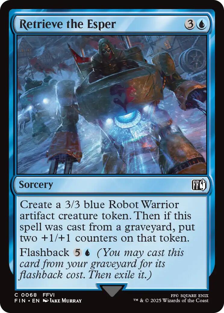 Retrieve the Esper [FIN - 68]