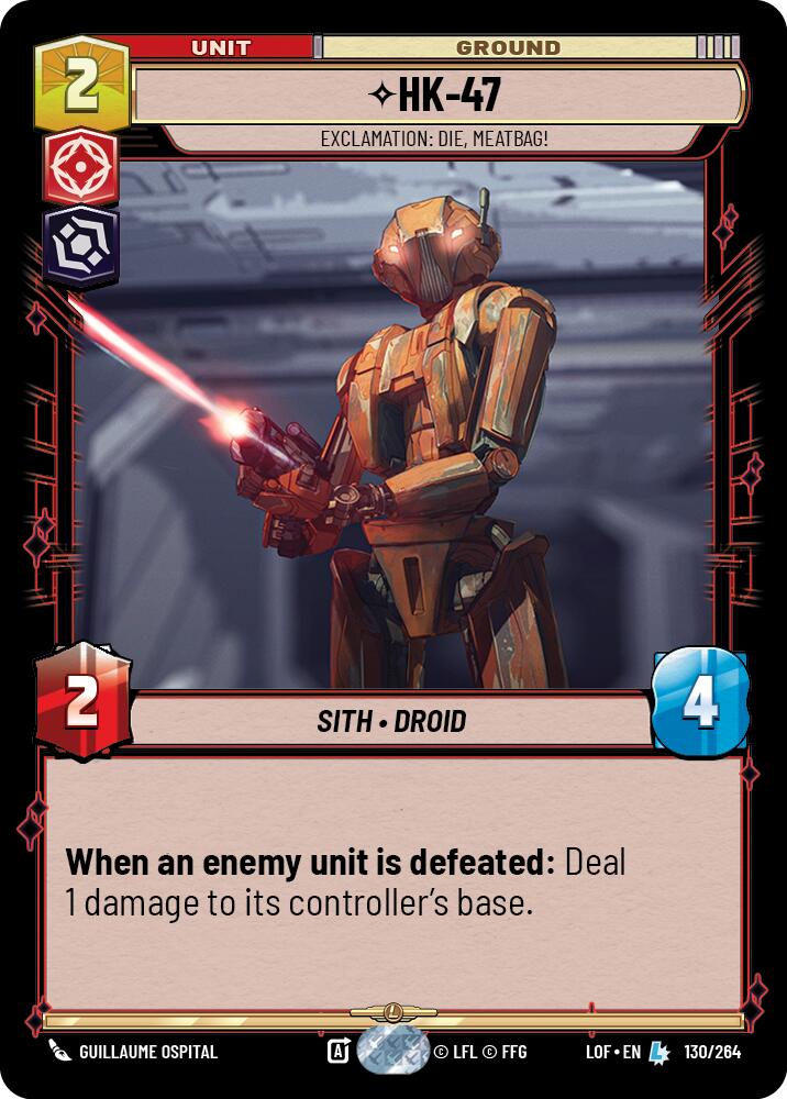 HK-47 - Exclamation: Die, Meatbag! [LOF - 130/264]