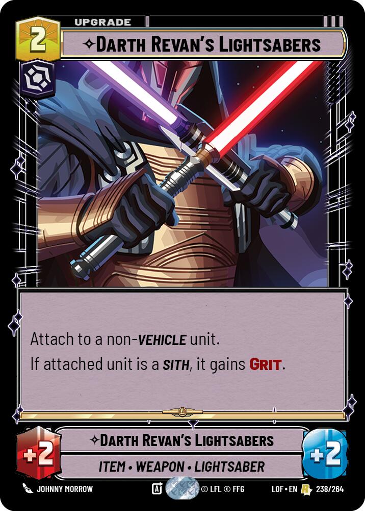Darth Revan's Lightsabers [LOF - 238/264]