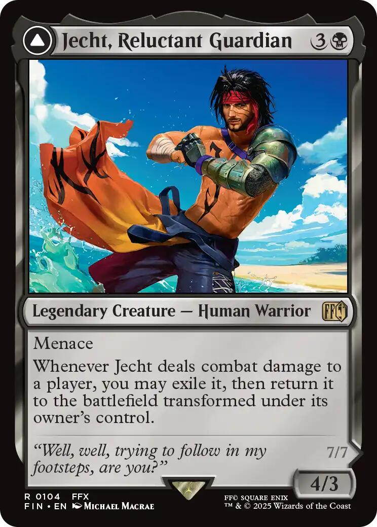 Jecht, Reluctant Guardian [FIN - 104]
