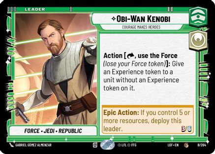Obi-Wan Kenobi - Courage Makes Heroes [LOF - 008/264]