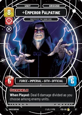 Emperor Palpatine - Master of the Dark Side [OPP - 57]