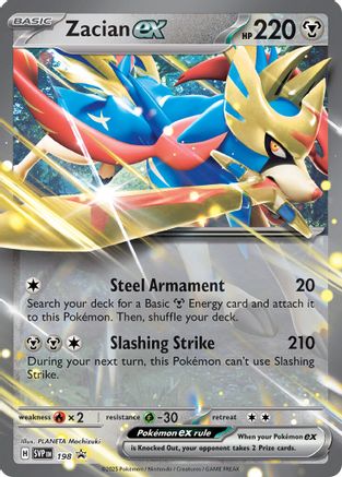 Zacian ex - 198 [SVP - 198]