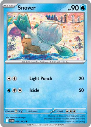 Snover 059/182  SV10 Destined Rivals - Common