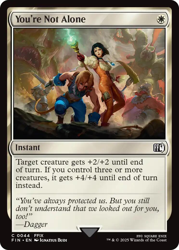 You're Not Alone [FIN - 44]