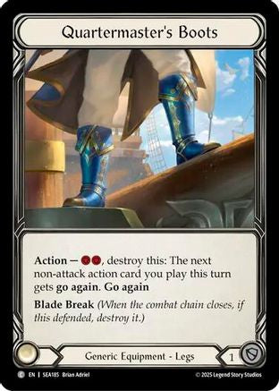 Quartermaster's Boots (SEA185) - High Seas