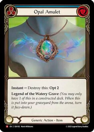 Opal Amulet (SEA192) - High Seas