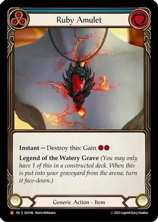 Ruby Amulet [SEA196]
