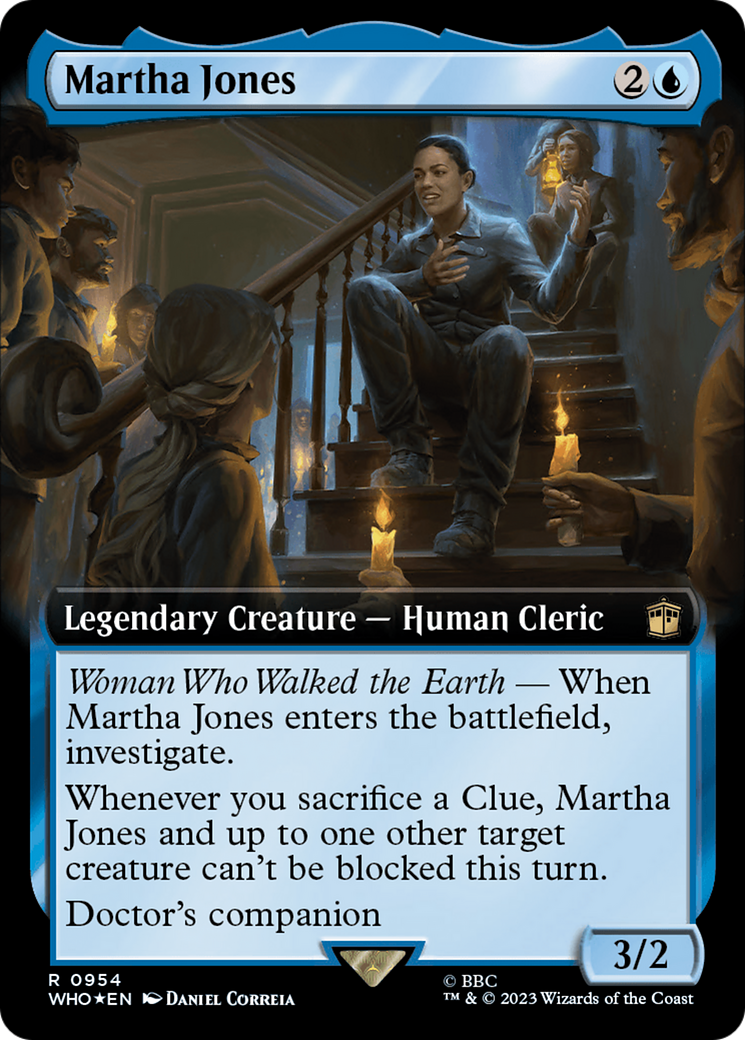 Martha Jones (Extended Art) (Surge Foil) [WHO - 954]