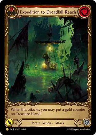 Expedition to Dreadfall Reach (Treasure) (SEA157) - High Seas Cold Foil