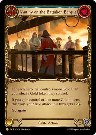 Mutiny on the Battalion Barque (Treasure) [SEA176]