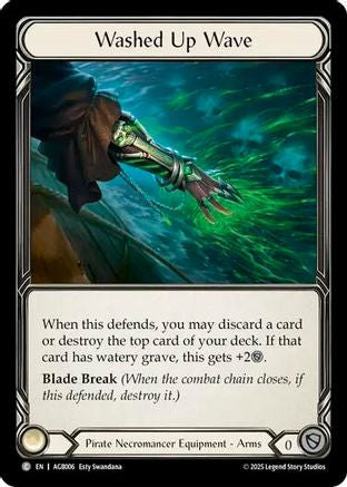 Washed Up Wave (AGB006) - Armory Deck: Gravy Bones Rainbow Foil