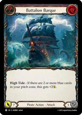 Battalion Barque (Red) (AGB008) - Armory Deck: Gravy Bones