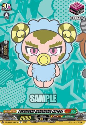 Takahashi Bebebebe (Aries) (DZ-SS05/095EN) - DZ-SS05: CoroCoro Start Deck Pack
