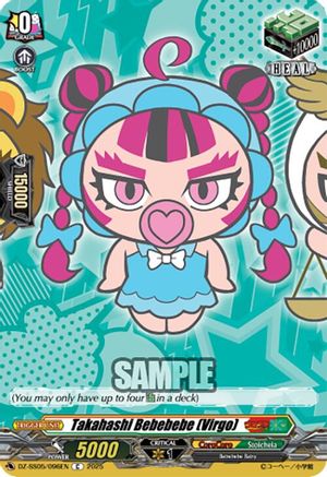Takahashi Bebebebe (Virgo) (DZ-SS05/096EN) - DZ-SS05: CoroCoro Start Deck Pack