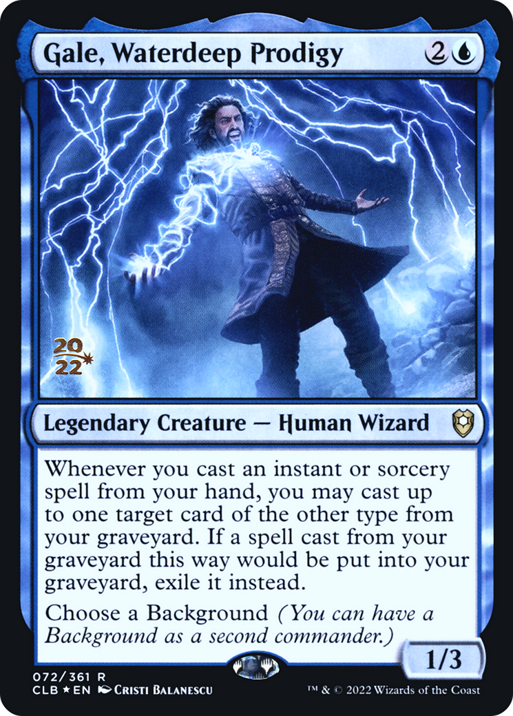 Gale, Waterdeep Prodigy [PRE - 72]