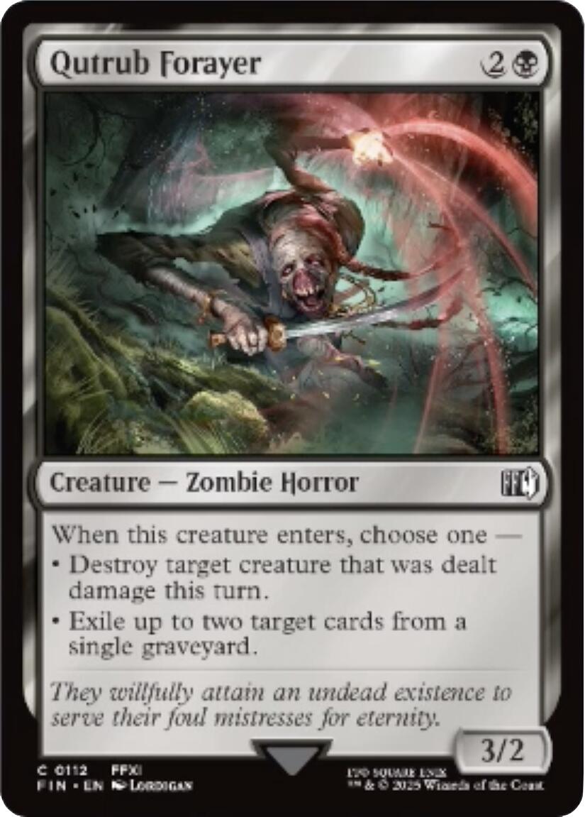 Qutrub Forayer [FIN - 112]