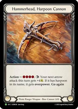 Hammerhead, Harpoon Cannon [GEM - GEM038]