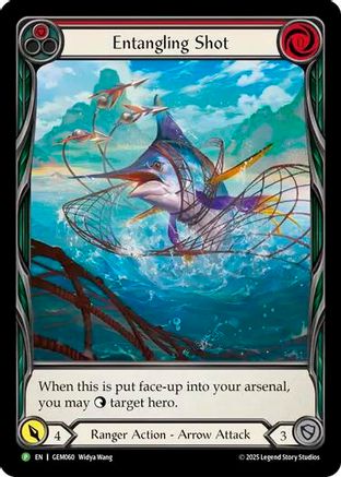 Entangling Shot (GEM060) - GEM Pack 2 Rainbow Foil