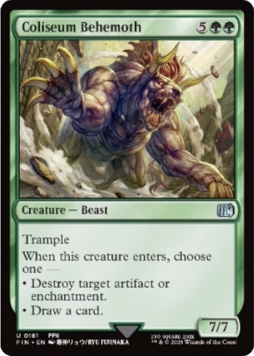 Coliseum Behemoth [FIN - 181]