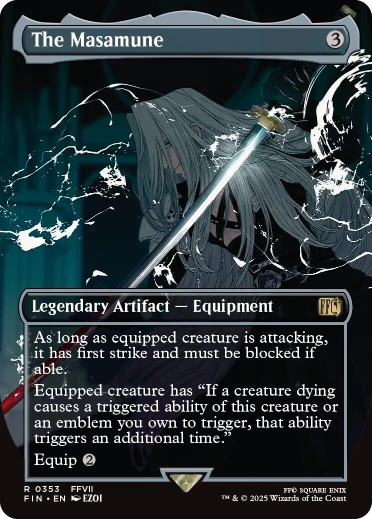The Masamune (Borderless) [FIN - 353]