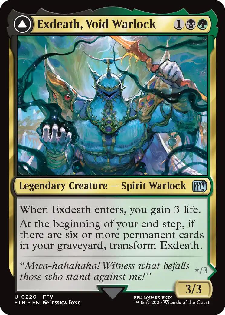 Exdeath, Void Warlock [FIN - 220]
