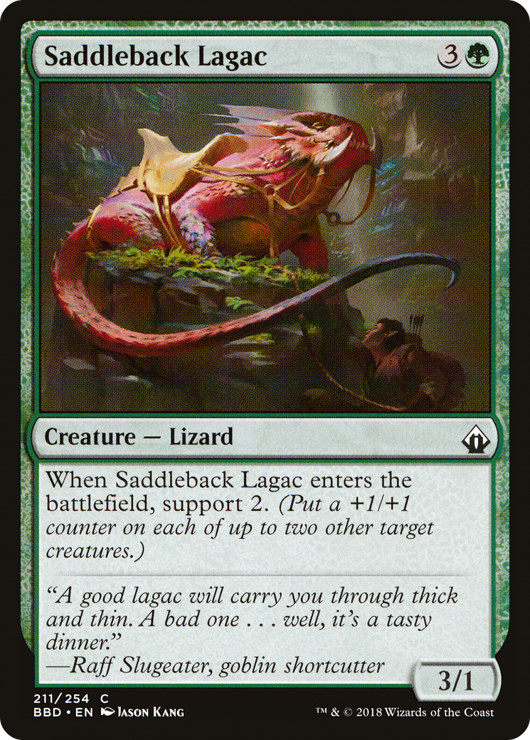 Saddleback Lagac [BBD - 211]