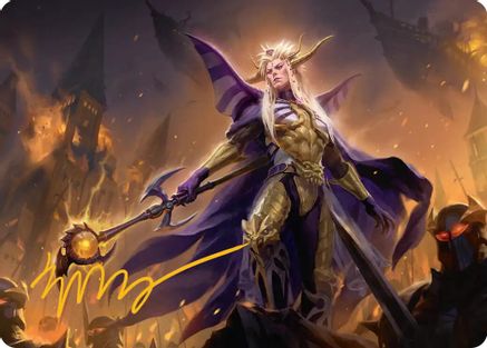 The Emperor of Palamecia Art Card (Gold-Stamped Signature) (AAFIN-013) - Art Series: FINAL FANTASY