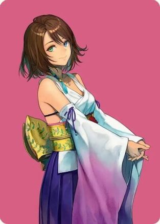 Yuna, Hope of Spira Art Card (AAFIN-048) - Art Series: FINAL FANTASY